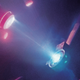A laser pulse on a diamond anvil (Image: M. Millot/E. Kowaluk/J.Wickboldt/LLNL/LLE/NIF)